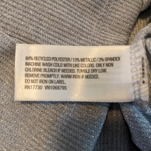 A New Day Metallic Long Sleeve Shirts - Picture 8 of 8